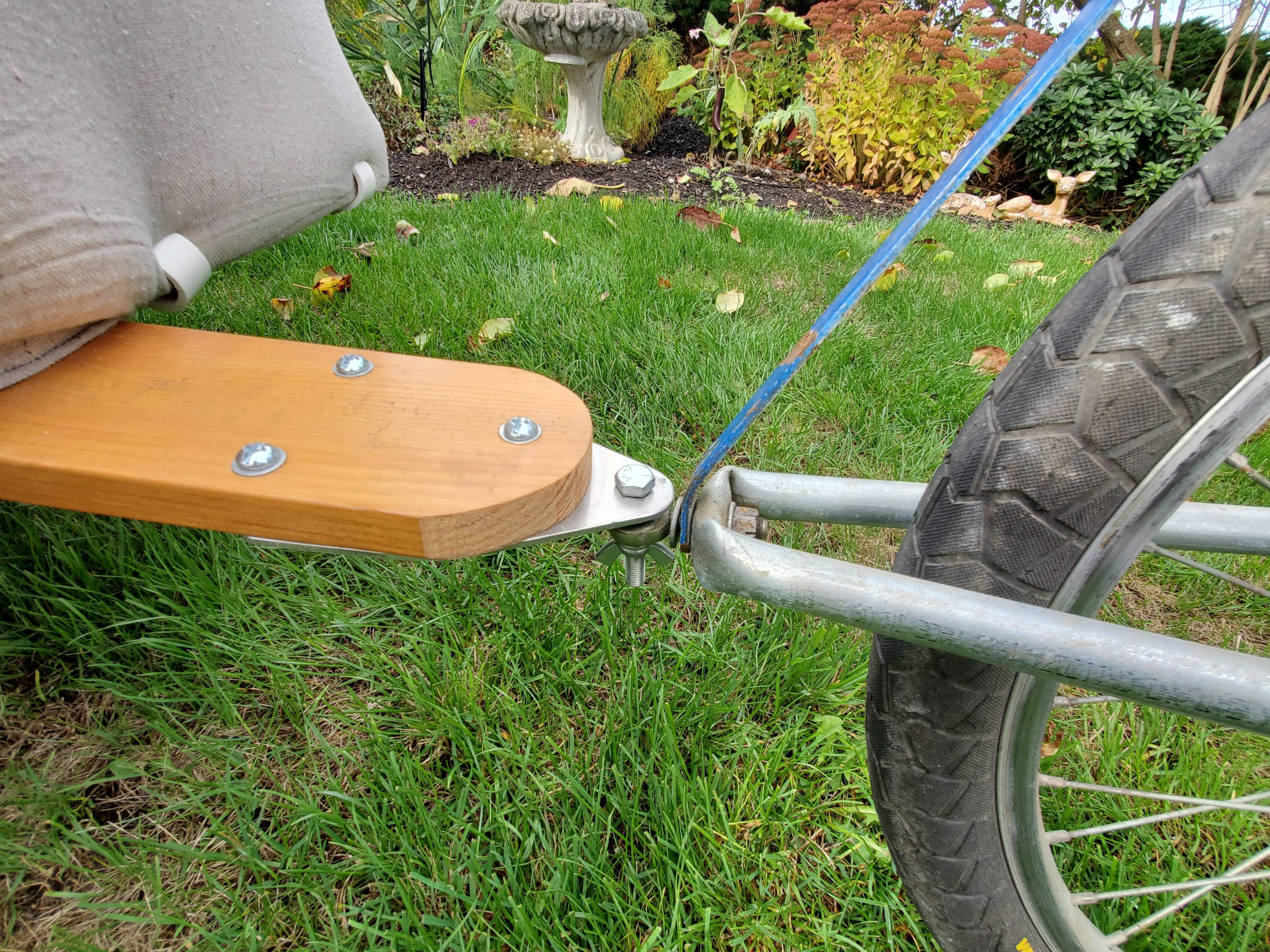 Diy bicycle shop trailer hitch