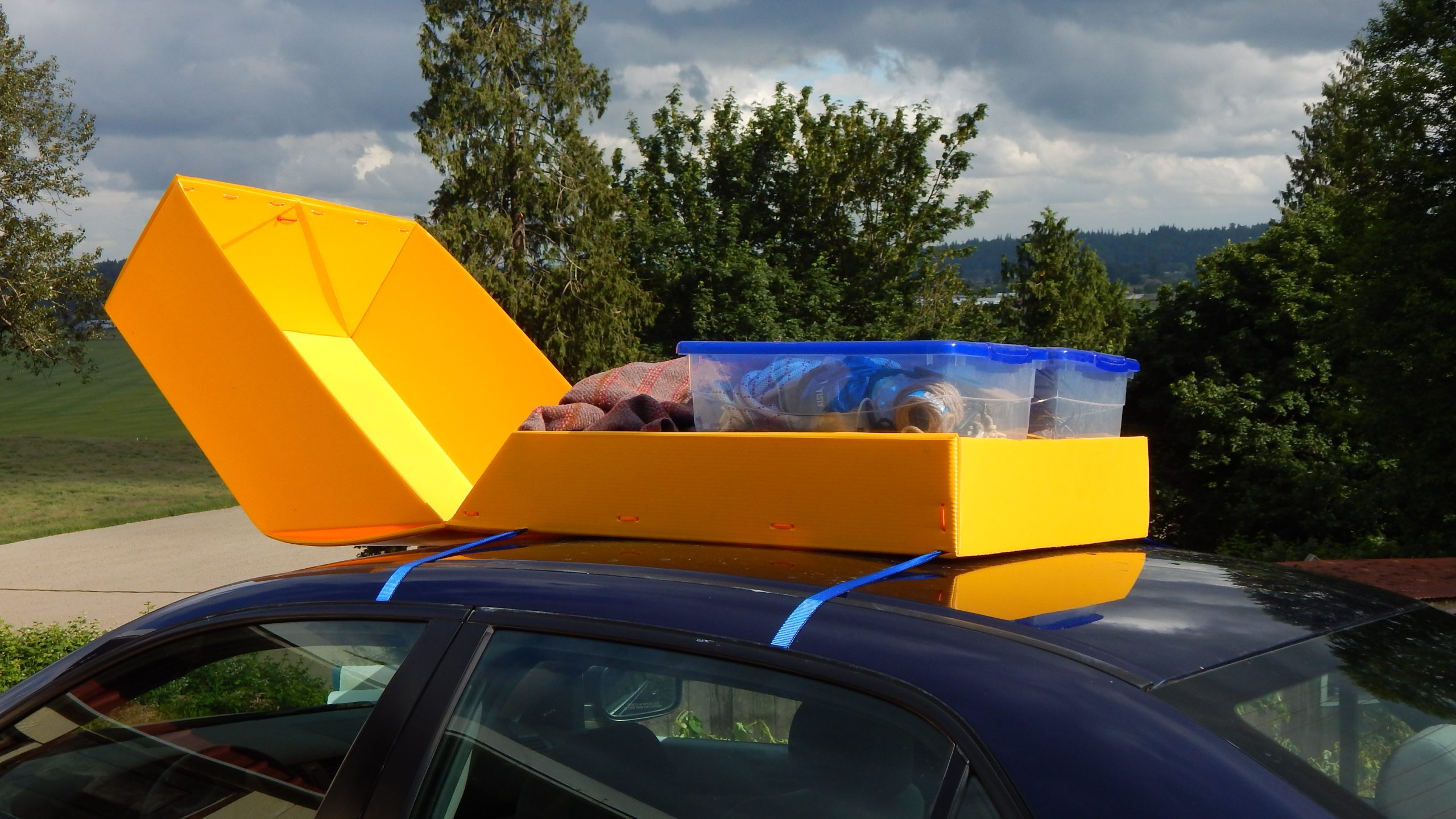 Car topper without online roof rack