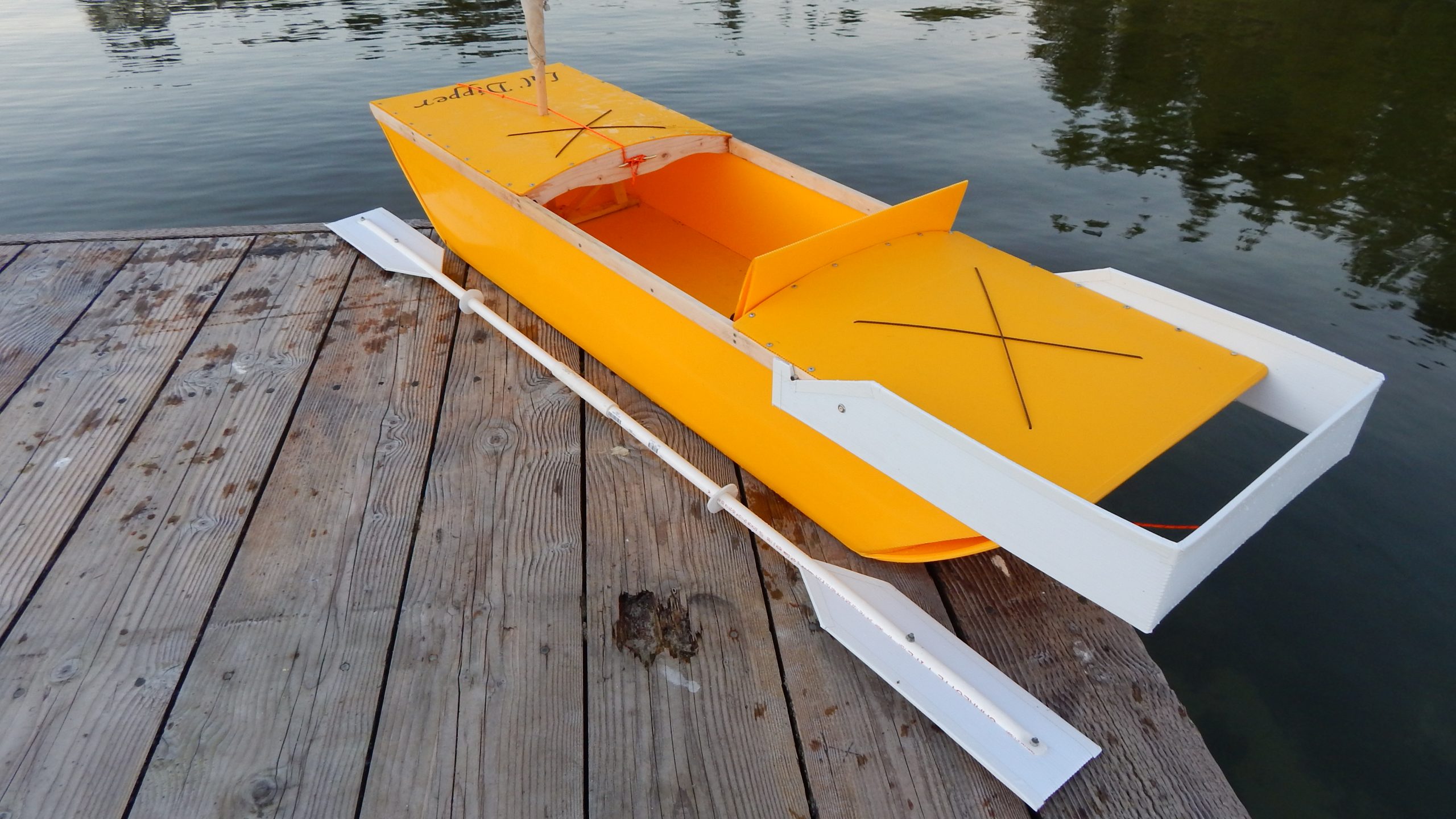 Cardboard boats will 'Keep Calm and Paddle On