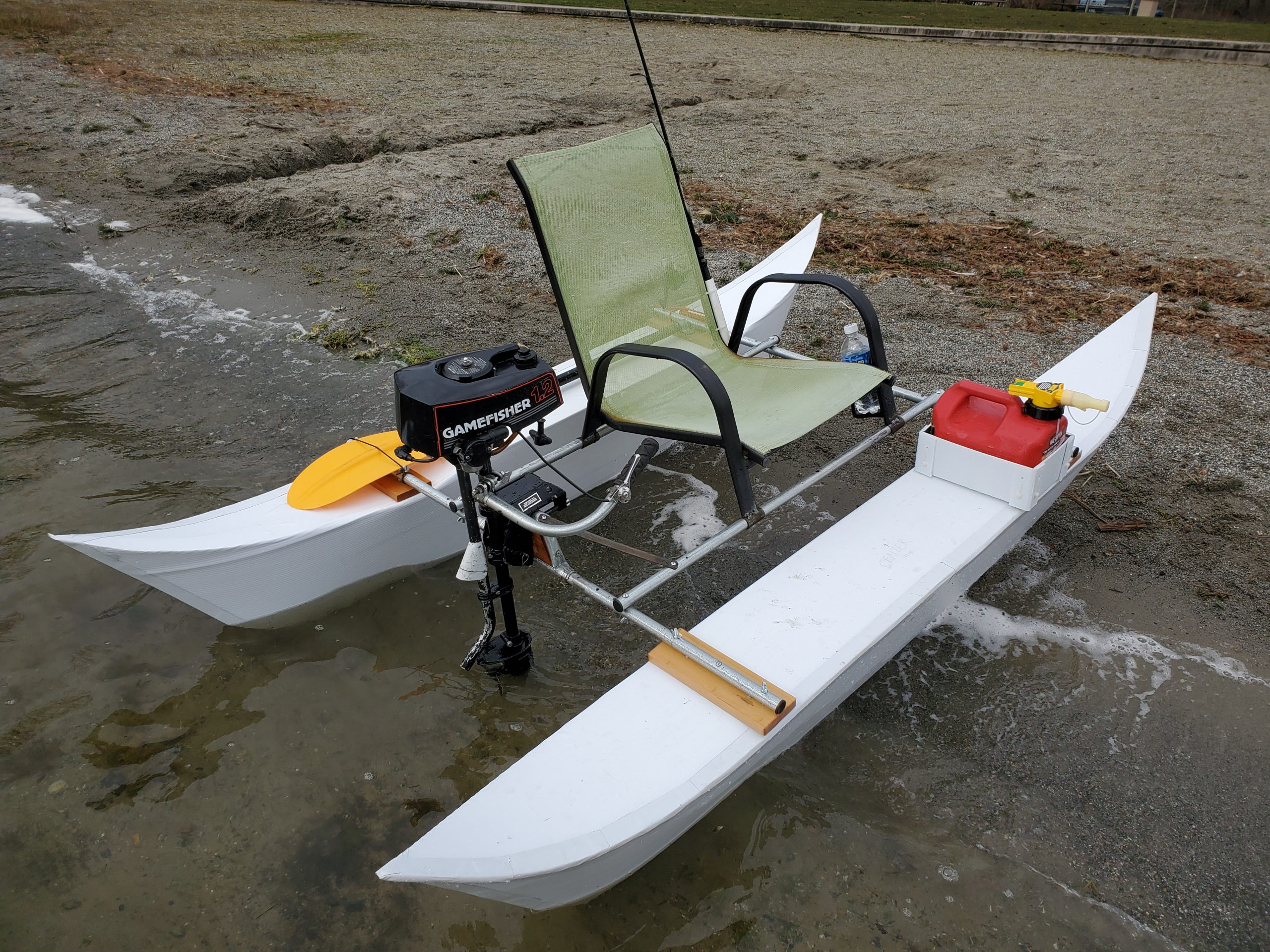 Mini Catamaran II - Elkinsdiy