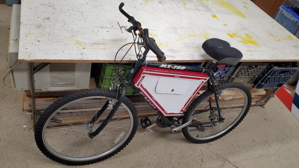 Plastic bike box sale