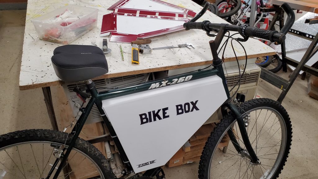 Small deals bike box