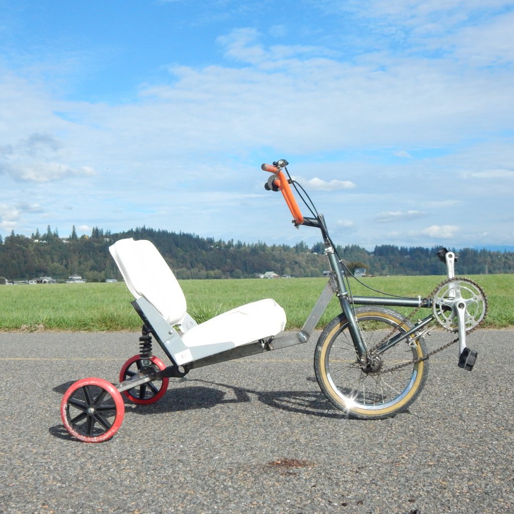 fwd recumbent trike