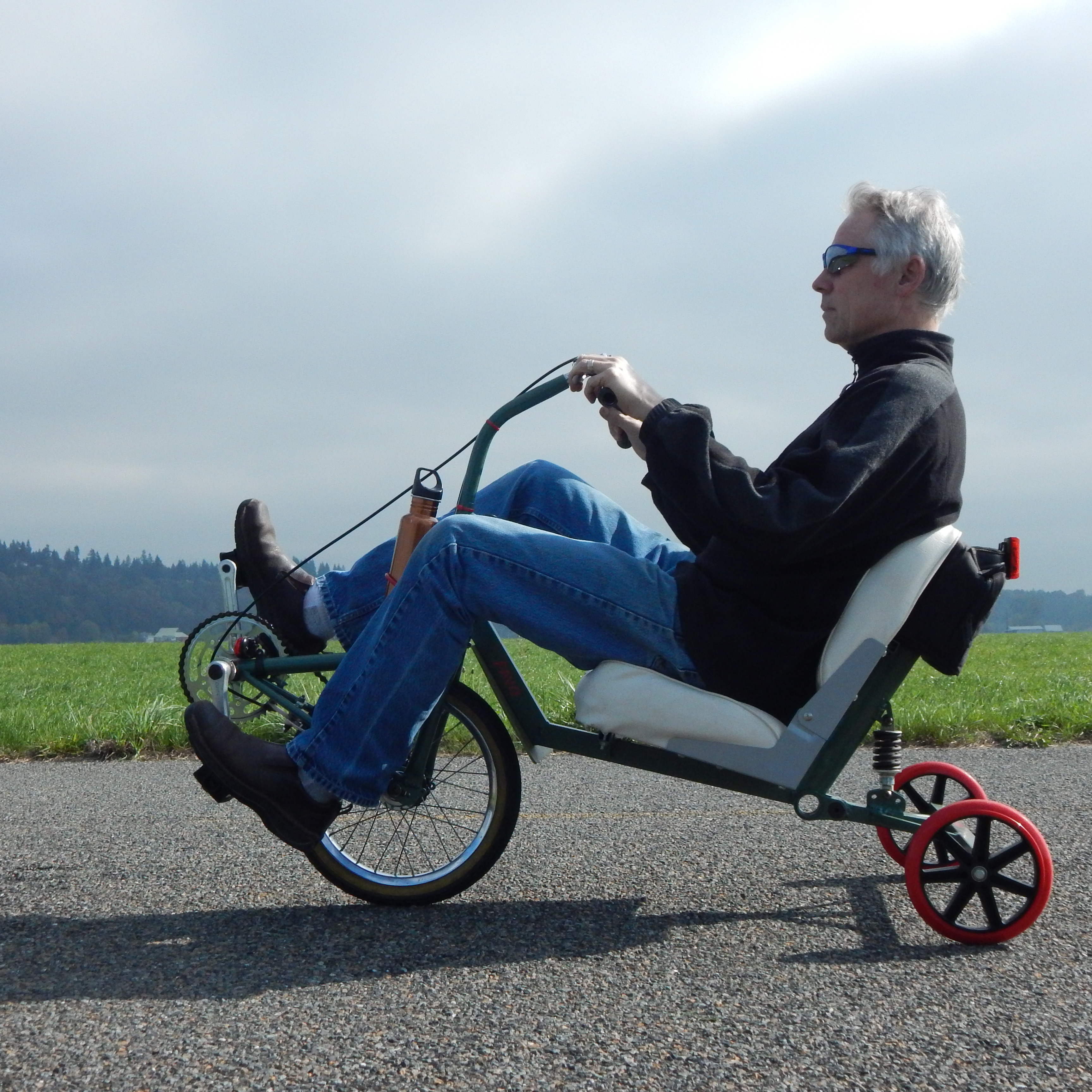 fwd recumbent trike