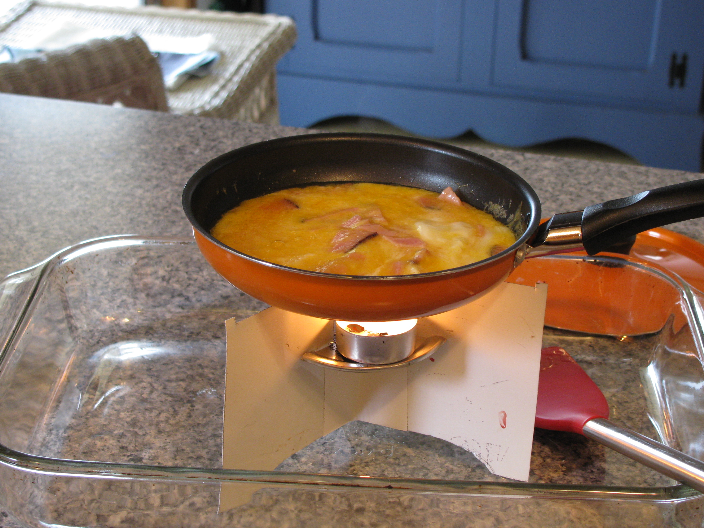 Tea candle survival stove Elkinsdiy