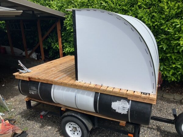 Tinker Bell Raft Owen's modern day Huckleberry Fin raft - Elkinsdiy