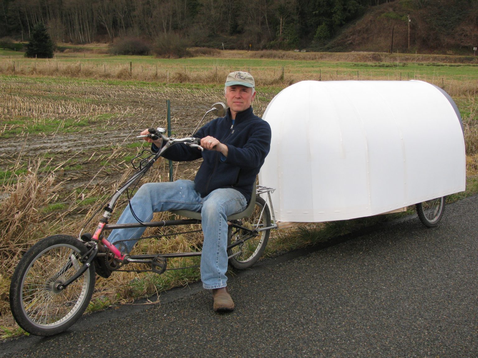 Nomad Bicycle Camper (first mock-up) - Elkinsdiy